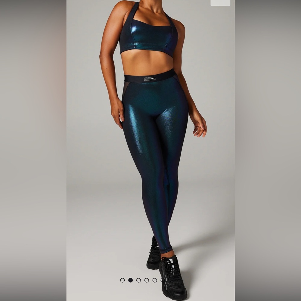 savageX fast lane high waisted workout leggings